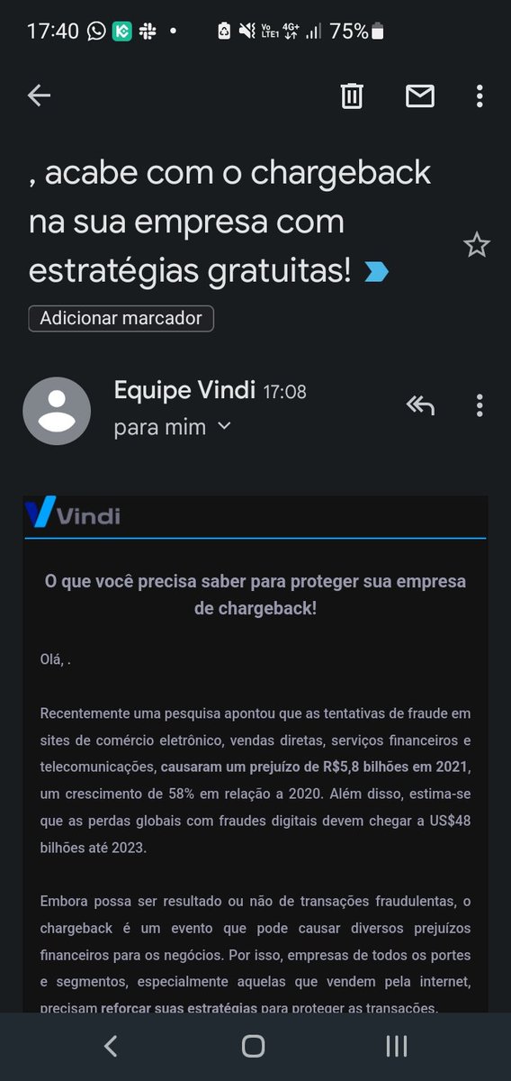 Tolstenko's tweet photo. @vindi tenham mais atenção. Caixa de mensagens nao é caixa de lixo. https://t.co/6mHAdrgnO1