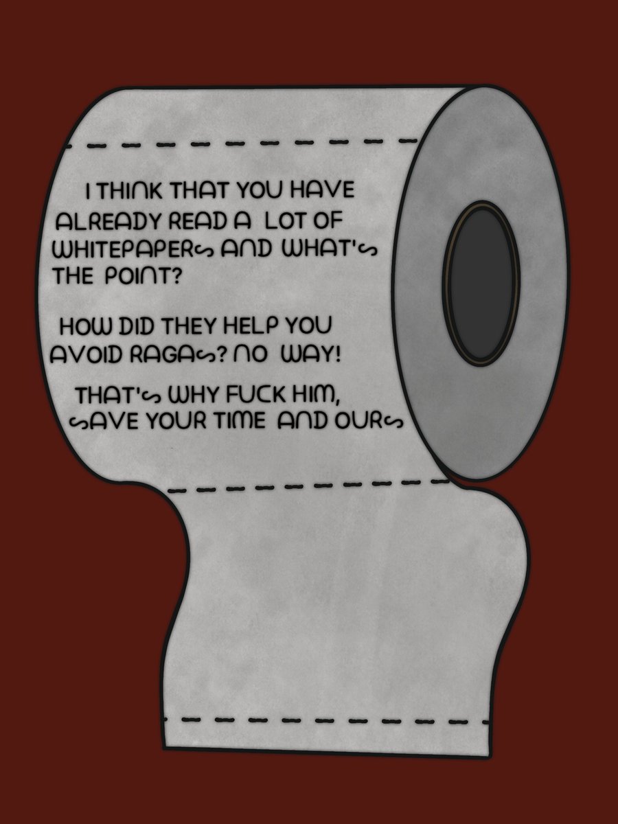 ᗯᕼITEᑭᗩᑭEᖇ ᐯᔕ ᑭᗩᑭEᖇᕼᗩᑎᗪ.
ᔕᑌᑕK

#SolanaNFTs #freemintsol #FreeMint #degentown #degen #DegenMints #SOL