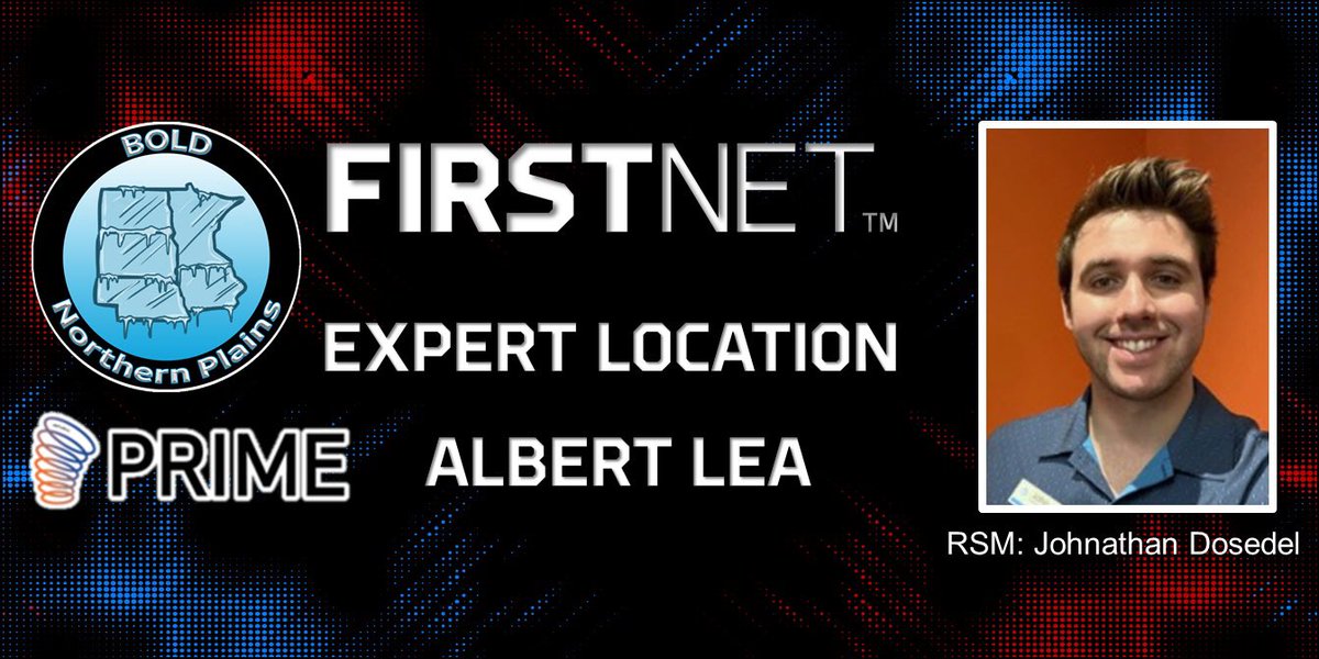 🚨FirstNet Expert Alert!!!🚨 

Congratulations to our newest FirstNet Expert location - Prime Albert Lea! Phenomenal job Johnathan &amp; team! Thank you for always taking such great care of everyone that qualifies for #FirstNet! 🚓🚒🚑

#BOLDNorthernPlains #GoWest #PrimeTime