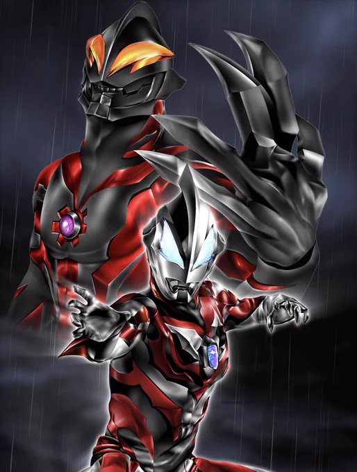 運命の遺伝子

#ウルトラマンジード 
#ウルトラマンベリアル 
#ウルトラマンジード5周年🦋 