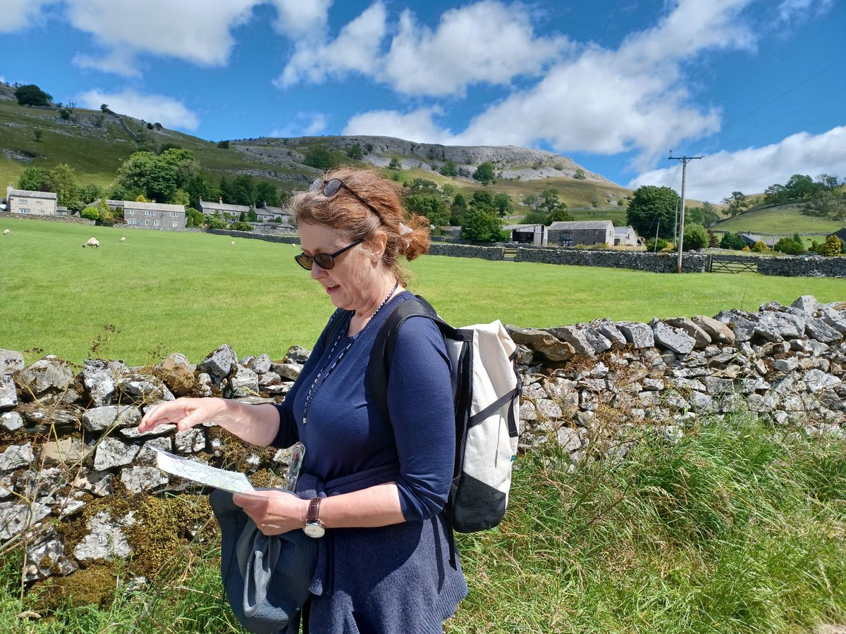 A navigation course for one today. My client who will be moving to the Yorkshire Dales in the near future wanted to refresh her skills to help her explore our wonderful bridleways and footpaths.