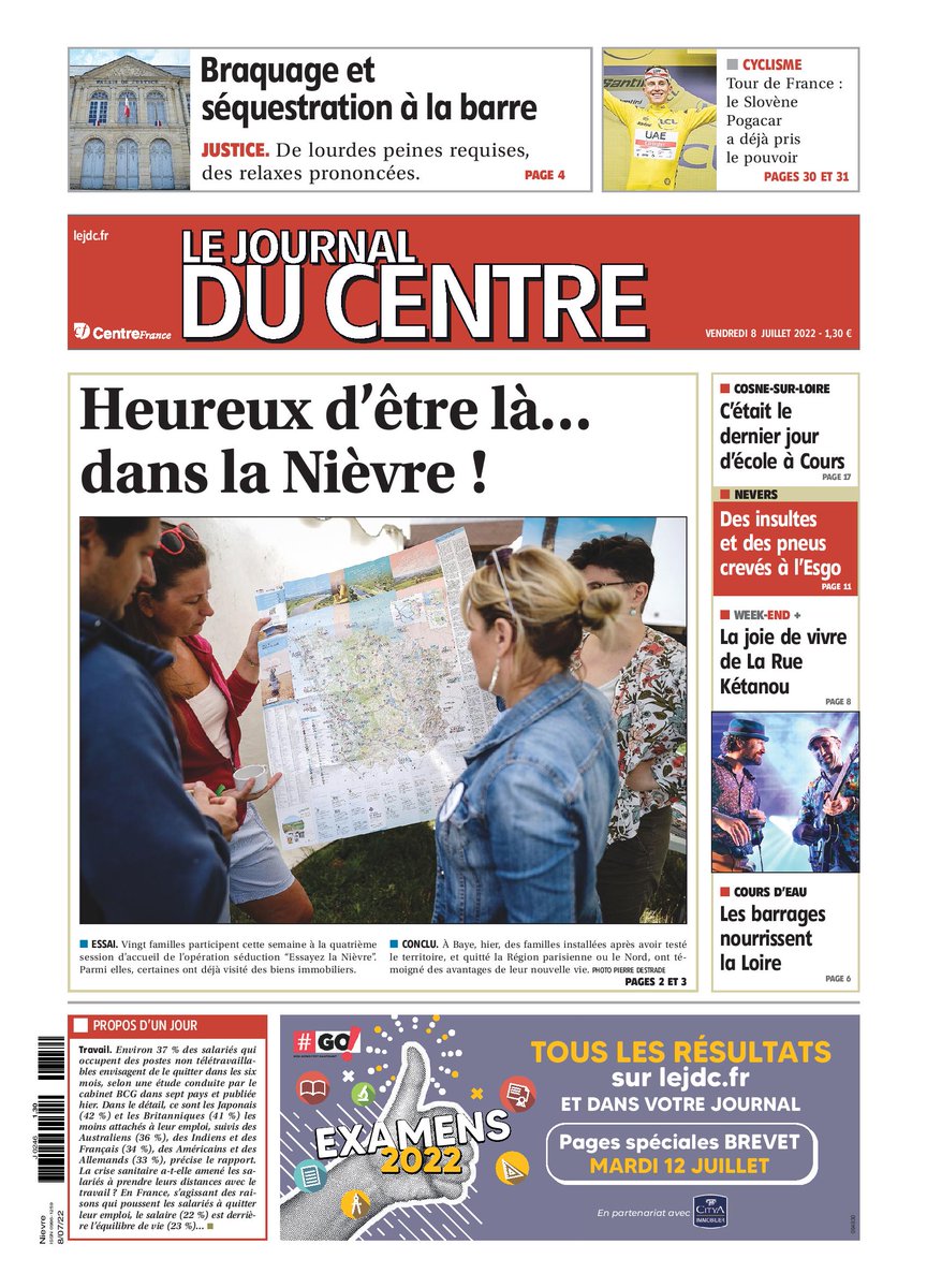 lejdc_fr's tweet photo. Notre Une de demain https://t.co/iVWISdJFQC