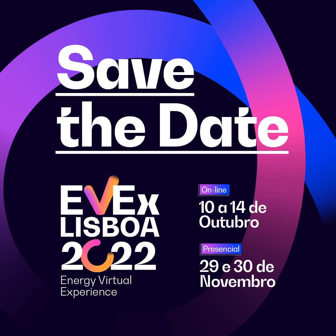 Após duas edições realizadas de forma totalmente on-line, o #EVEx inovará mais uma vez e terá dois eventos neste ano, trazendo o melhor dos mundos virtual e físico para o seu seleto público.

Reserve as datas! 🗓 ⚡️ #energy #EnergyTransition #transicaoenergetica