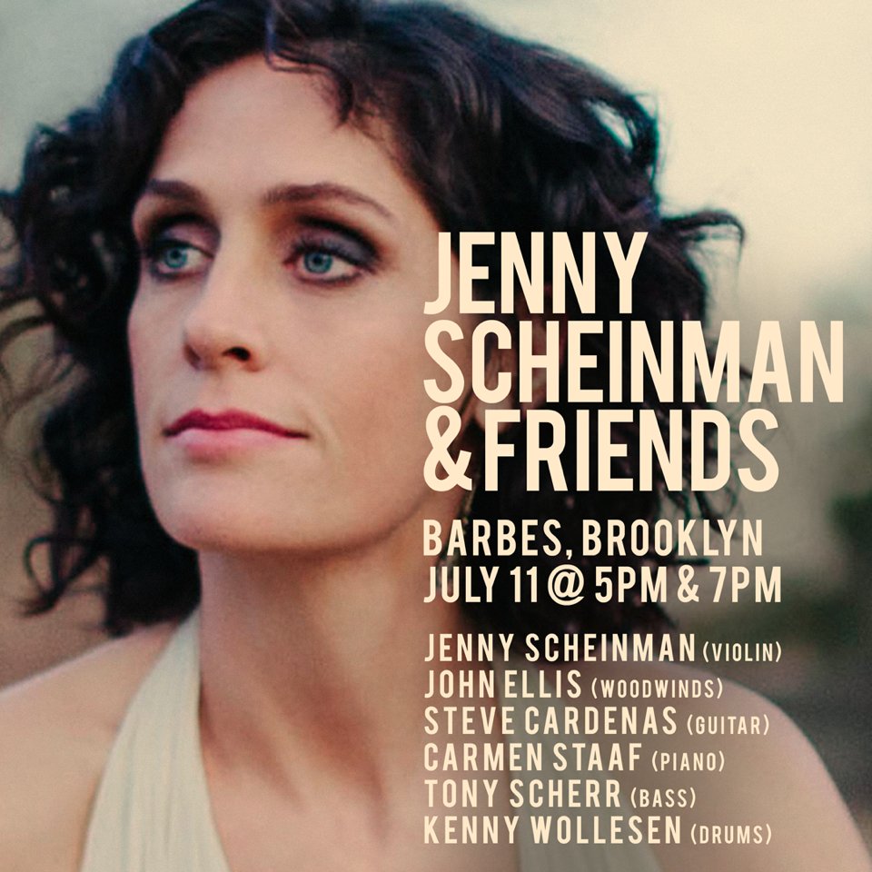 Jenny Scheinman (@jennyscheinman) on Twitter photo Brooklyn! I hope you'll join us this Monday, July 11 for a return to our beloved #Barbes (<a href="/olivierconan/">Olivier Conan - barbès</a>). It's always a good time - tickets for both shows are available at jennyscheinman.com/tour! Brooklyn! I hope you'll join us this Monday, July 11 for a return to our beloved #Barbes (<a href="/olivierconan/">Olivier Conan - barbès</a>). It's always a good time - tickets for both shows are available at jennyscheinman.com/tour!