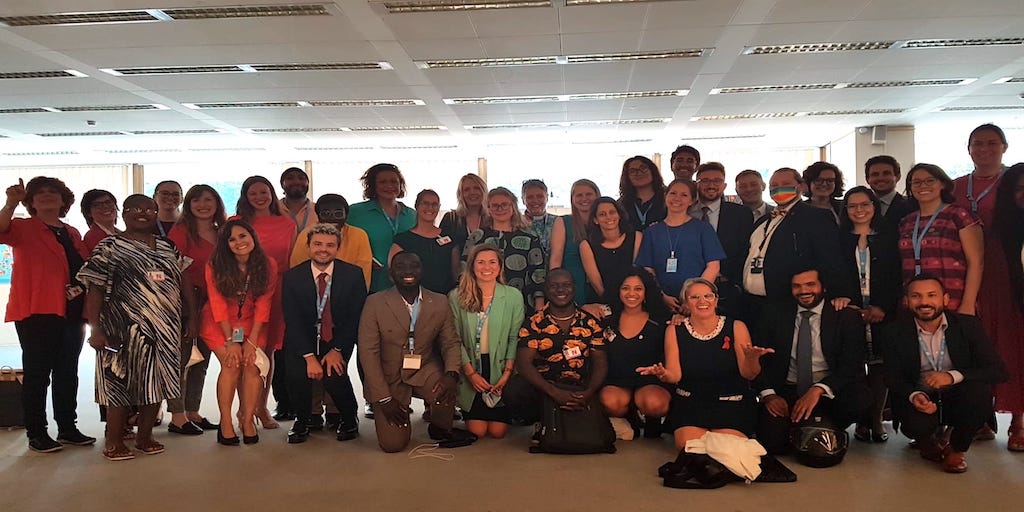 ILGAWORLD's tweet photo. UN renews crucial human rights expert mandate on sexual orientation and gender identity: a joint press release by 63 organisations worldwide ➤ https://t.co/NFP2wgMbyf #HRC50 #RenewIESOGI https://t.co/28Cm8J43Ry
