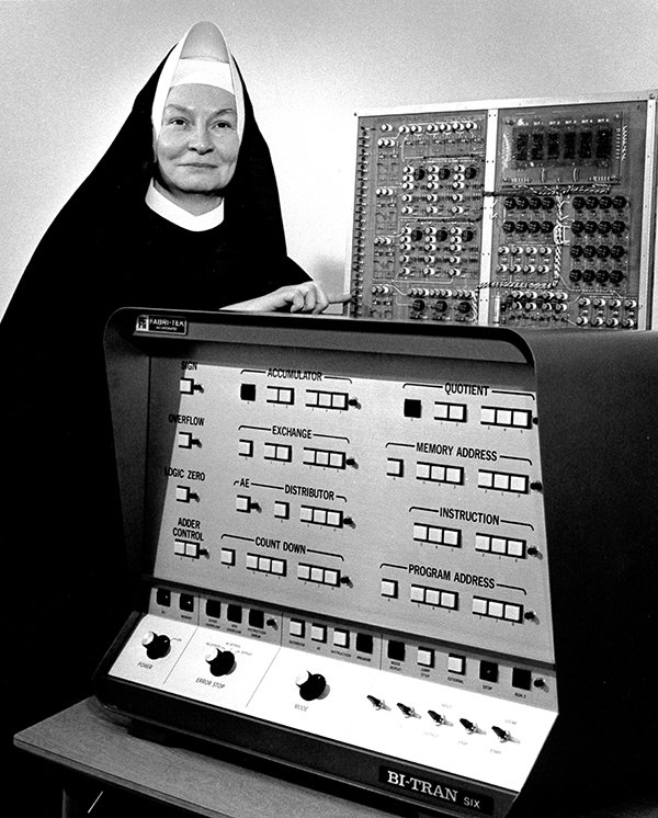 Did You Know?
The first woman in the U.S. to receive a Ph.D. in Computer Science was a Catholic nun

- Her name is Sister Mary Kenneth Keller