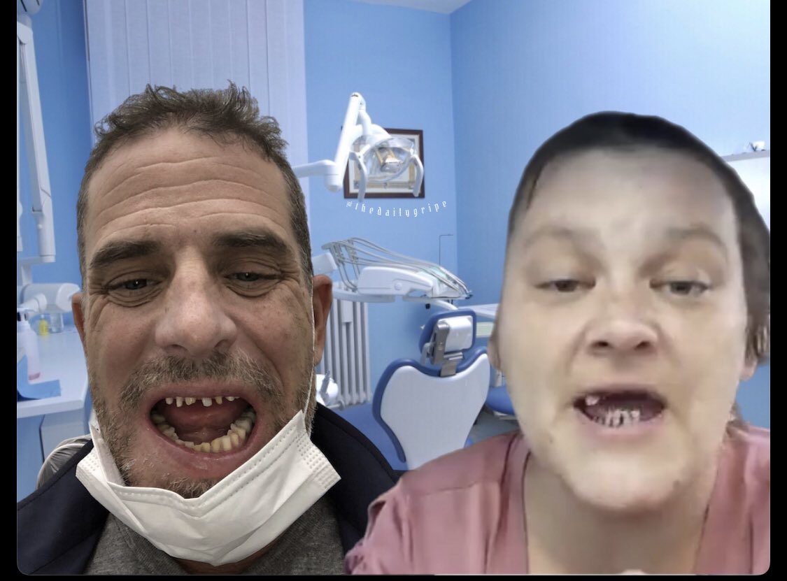 DailyGripeMemes's tweet photo. @Antman0528 They met at the Dentist #MethTeeth #CrackheadLove https://t.co/Ozm5M3ExsY