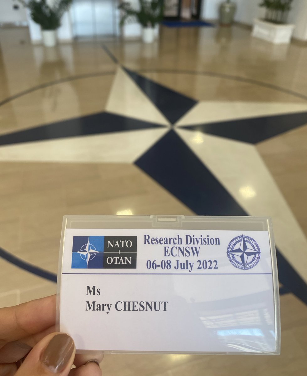 nuke_nerd's tweet photo. I had the privilege of presenting my independent research at the NATO Defense College in Rome today as part of their Early Career Nuclear Strategists Workshop. What an awesome experience. Huge thank you to the @NATO_DefCollege for bringing this group together. https://t.co/FUzA17hH98
