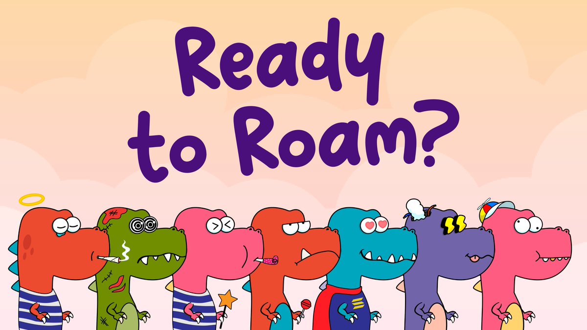 Where are all the Solana Degens at? 👀
You all ready to roam? 🦖🚀

 #Solana #degen #nftart #NFTs #NFTCommmunity