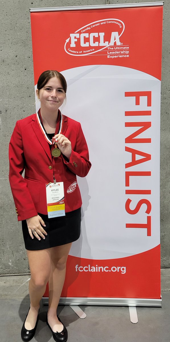 FCCLA held their annual National Leadership Conference in San Diego from June 29th-July 3rd.  WHS student Kylee Hedrick and adviser Krystal Snell attended.  Kylee competed in the Public Policy Advocacy STAR Event, placing in the Top 10 in the nation and receiving a Gold Award.