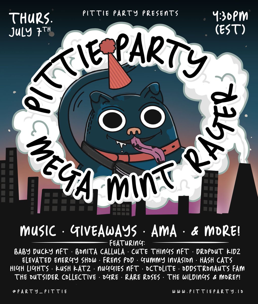 ESquadRadio's tweet photo. @party_pittie mega spaces later!! Follow them and pull up for some dope giveaways! https://t.co/B0rFsOZPI2