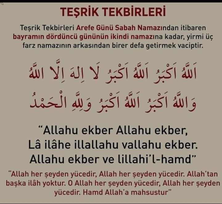 #Arefe #Bayram