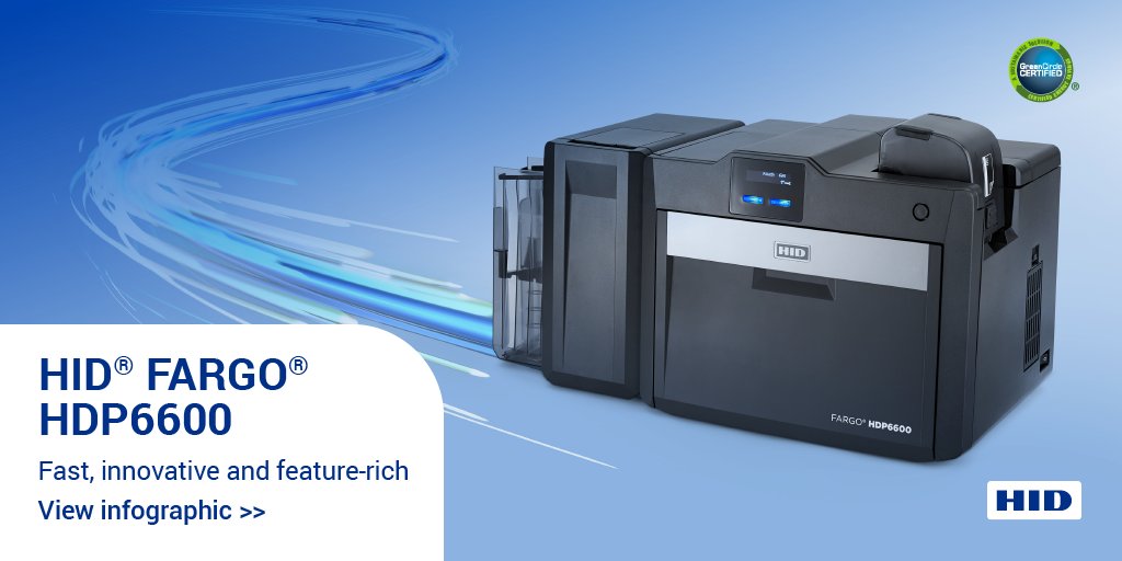 HIDGlobal's tweet photo. Explore the many innovative features of the HID® FARGO® HDP6600 ID card printer in our informative infographic: https://t.co/jlcQ59xFL8
#idcardprinter #printers #HowDoYouID https://t.co/T7DCzRMvVa