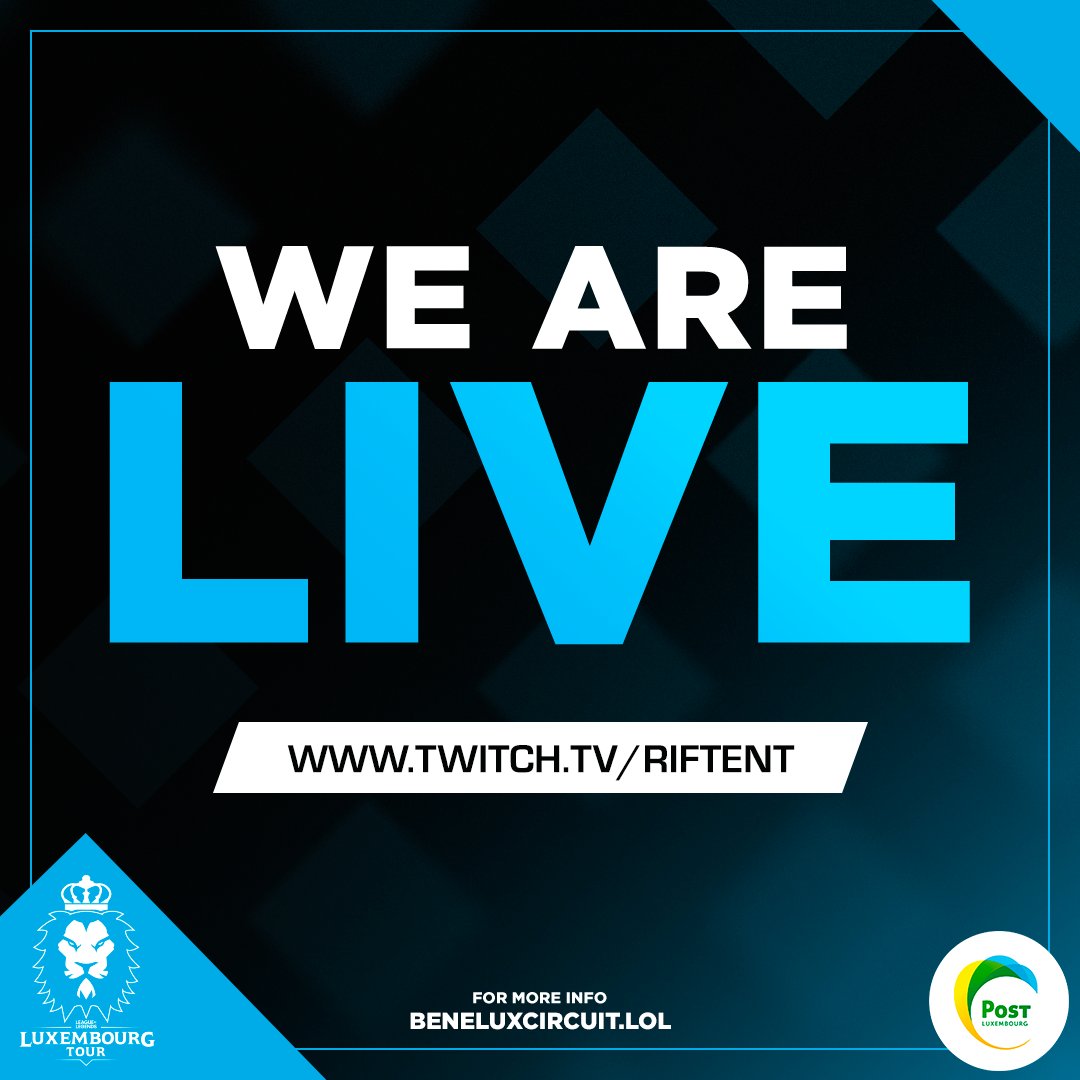 lolesportslux's tweet photo. Join the stream now to watch the 2nd day of Championship 👉 https://t.co/8X6x3k8Feg

#LT2022 #Springsplit #Leagueoflegends #Luxembourg https://t.co/m255onkBOK