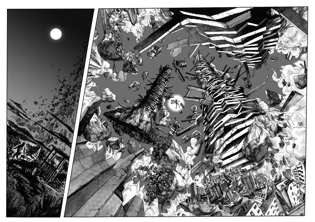 Serious Table Flip Saitama One Punch Man