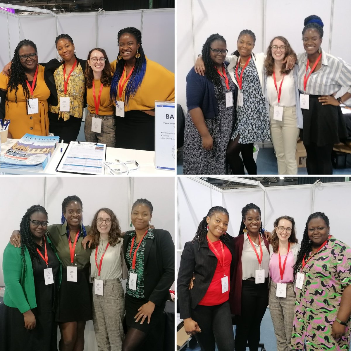 Thanks on-site registration team, a great week in Glasgow @HealthySkin4All #BAD2022