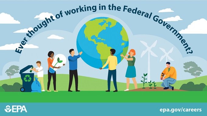 eparegion5's tweet photo. Are you interested in working at #EPA? We are hiring a life scientist, physical scientist, environmental engineer in our #Chicago office. If you have a passion for creating positive changes for public health, apply today! https://t.co/6FivLKmh8w Applications due by 7/11. https://t.co/sZhBZkU6yi