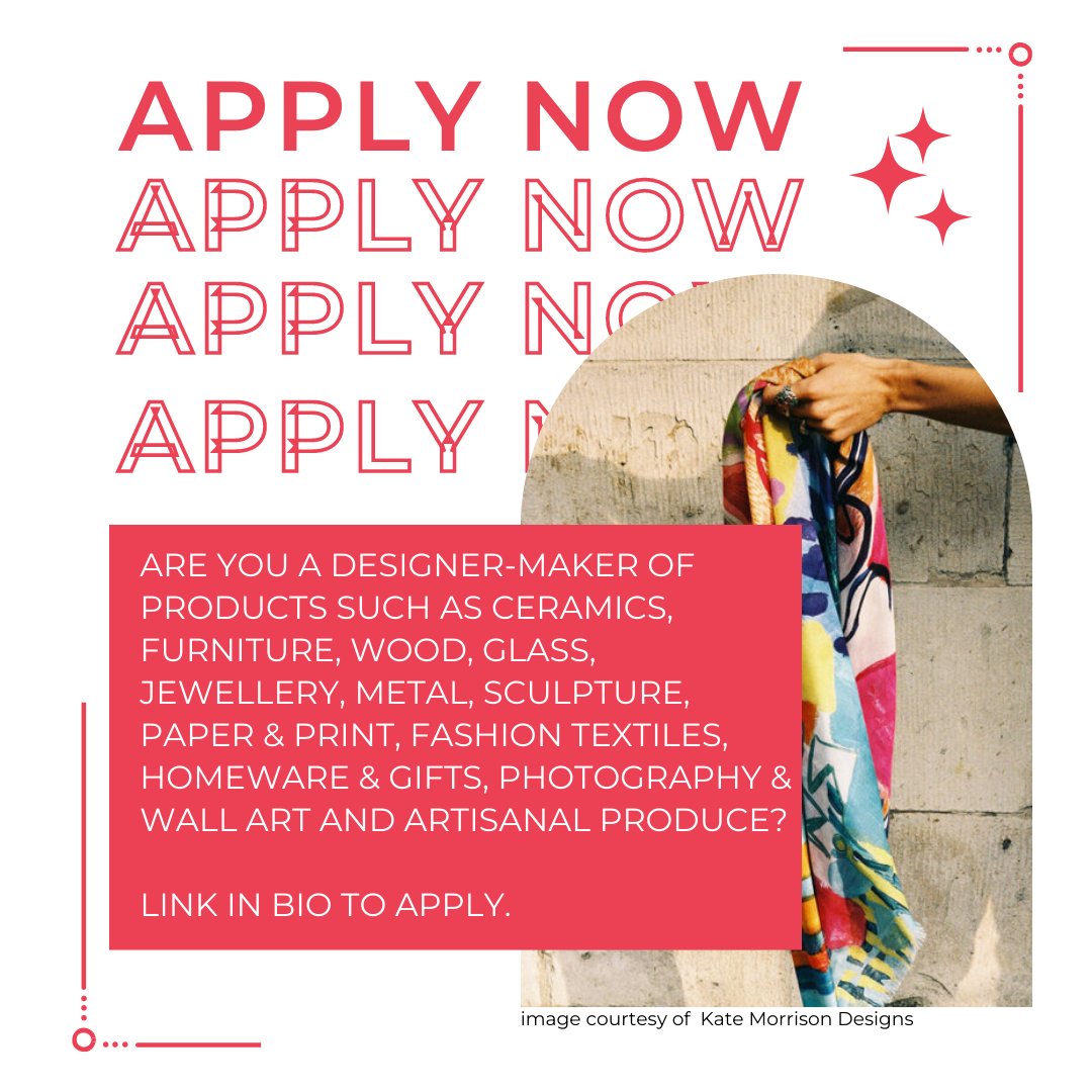 Apply to the British Craft &amp; Design Fair as a maker today! 👩🏽‍🎨

We are a new art, design and craft shopping event taking place at Christmas and in early summer. Link in bio for more details and to apply to be a British Craft &amp; Design Fair maker.🔗
