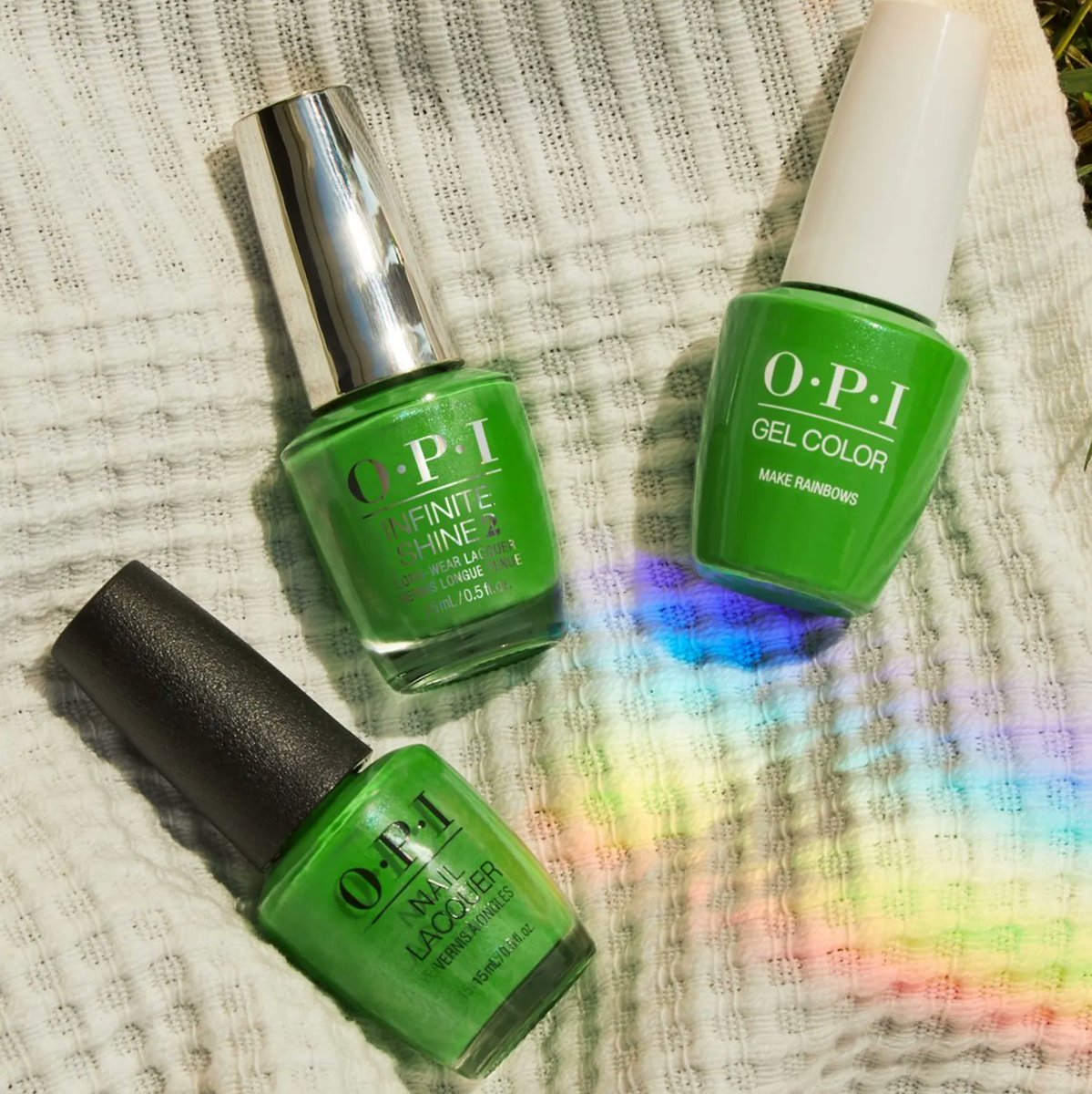 npdirect's tweet photo. A gorgeous green for the summer months 💚
Shade #MakeRainbows by @opi from the Power of Hue Collection
Shop now on Nail Polish Direct with Free UK Delivery on all orders 💚 #OPI #OPIObsessed #ColorIsTheAnswer #OPINailLacquer, #OPIInfiniteShine #OPIGelColor #GelColor https://t.co/EBcL0Sg4mU