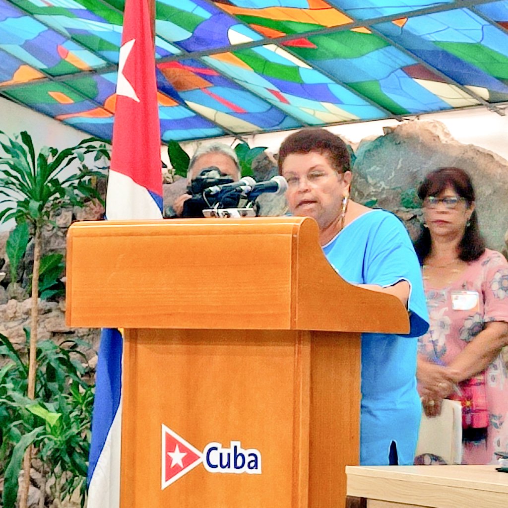 fernando5hicap's tweet photo. Emocionante momento el de esta mañana compartiendo con los asistentes a la Jornada Caribeña de Solidaridad con #Cuba desarrollada hoy en el marco de la #IXAPC.
Los cubanos siempre reciprocaremos con nuestra resistencia toda la solidaridad que nos acompaña. #CaribeUnido https://t.co/RVMZpX7d9K