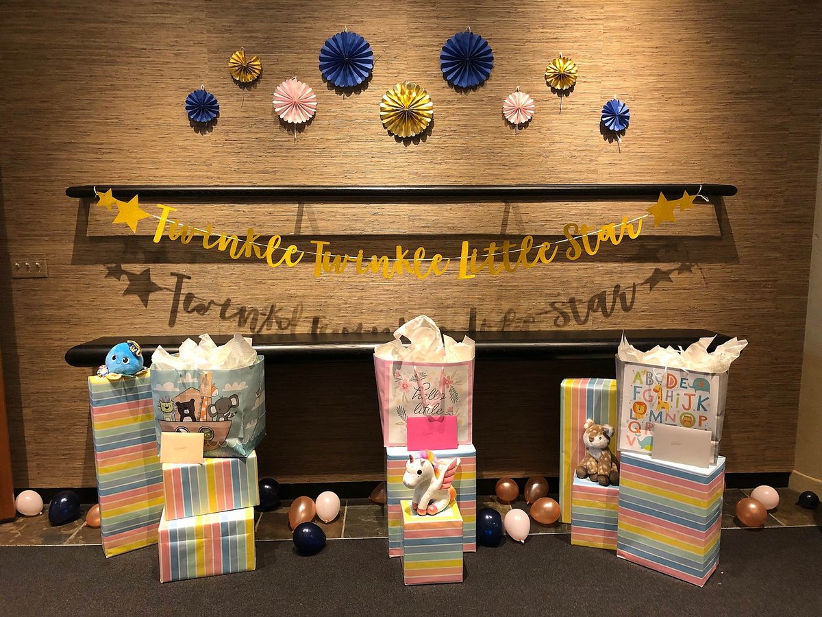 chambers1899's tweet photo. We had an #officebabyshower here at Chambers headquarters to celebrate mamas-to-be Tzipporah and Victoria. We are all so excited to welcome these bundles of joy! #commingsoon https://t.co/bBmLAYEz5u