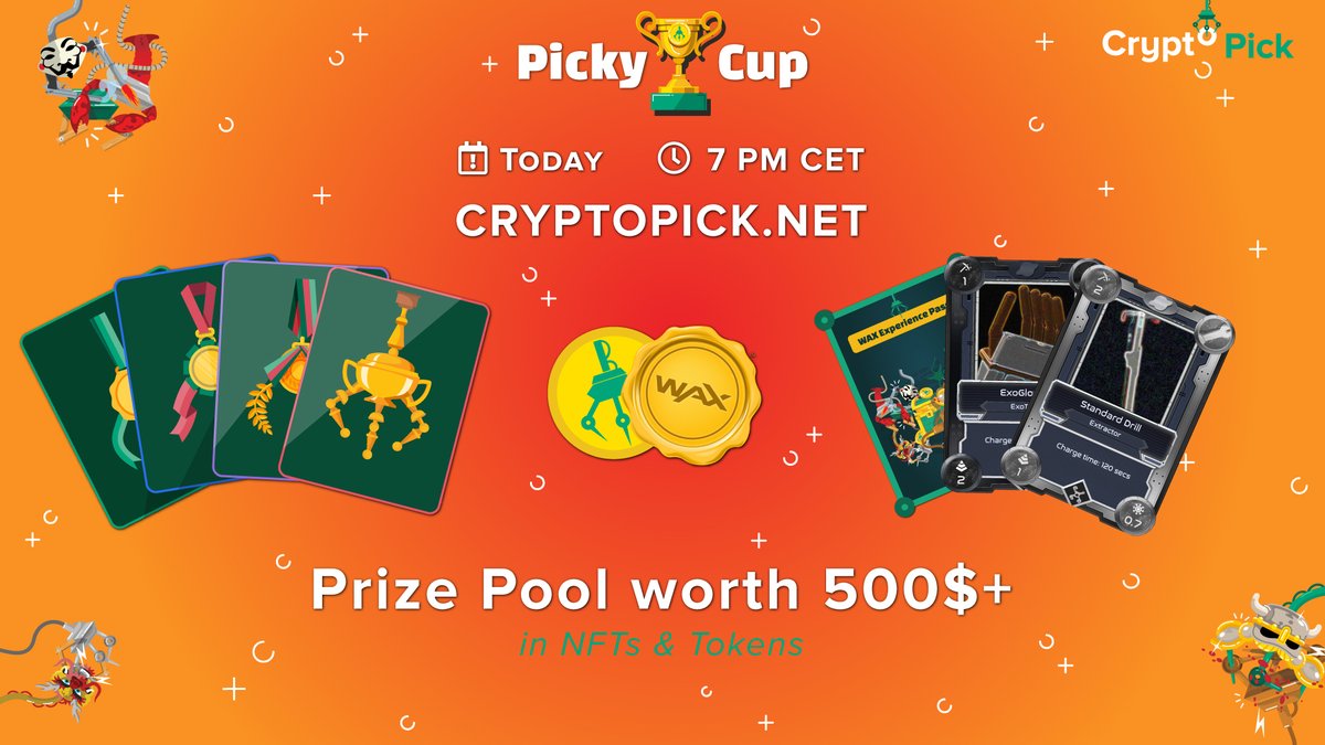 We are live🏆
📺Watch the livestream here: twitch.tv/CryptoPickHQ

🕹️Join the game here:
cryptopick.net/app/games/in-o…