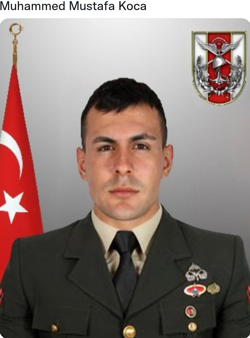 Kuzey Irak’ta teröristlerin hain saldırısı sonucu şehit düşen Konyalı kahraman hemşehrimiz Uzman Çavuş Muhammed Mustafa Koca’ya Allah’tan rahmet, ailesine ve tüm yakınlarına sabır diliyorum.😔😔

Aziz milletimizin başı sağ olsun.