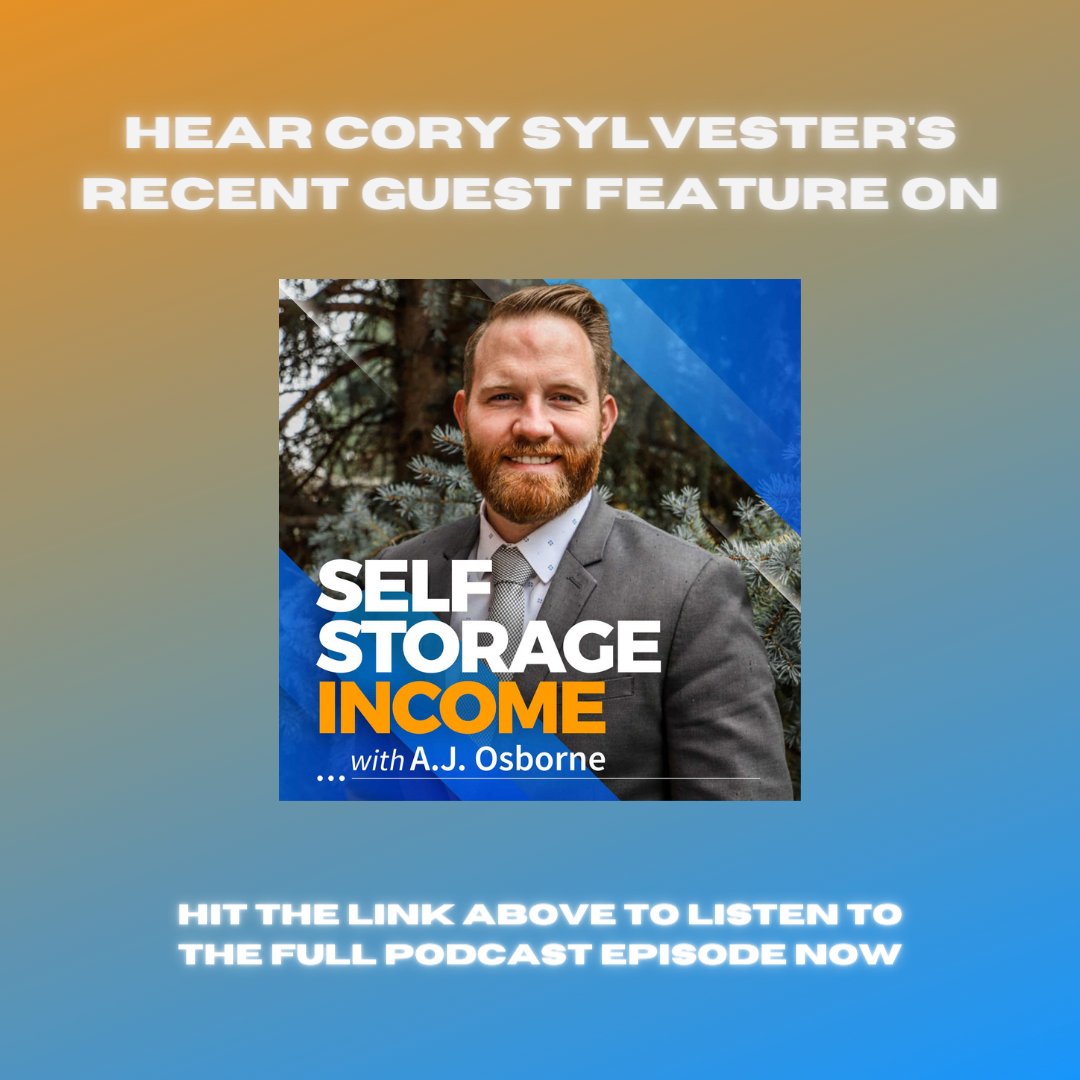 unionrealtime's tweet photo. Having recently been invited as a special guest onto the Self Storage Income podcast, Cory sat down with @AjOsborne1 to cover the current state of the markets, developments VS acquisitions and more! 🎙

https://t.co/IxrzpOuHyX

#selfstorage #selfstorageinvesting #podcast https://t.co/nOYrnRrxRh