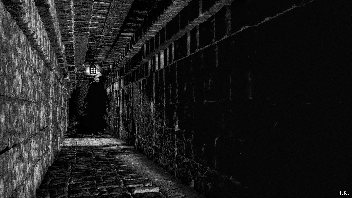 KaleniusHenri's tweet photo. Tunnel Warden, digital artwork, 2022
#art #digitalart #fantasyart #blackandwhiteart #dungeon #scary https://t.co/OuEdArSi6D