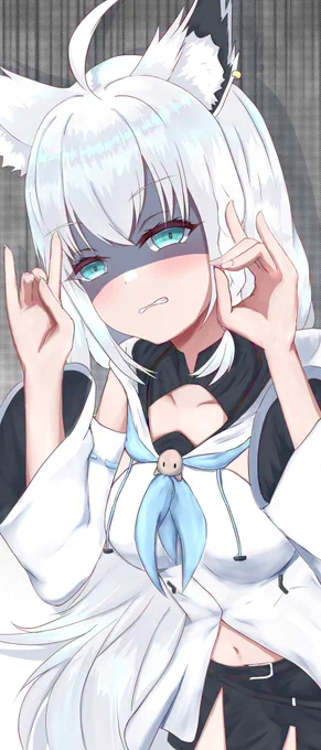 🌽「はぁ……これで満足ですか…?」
フブちゃんバージョンも😌 