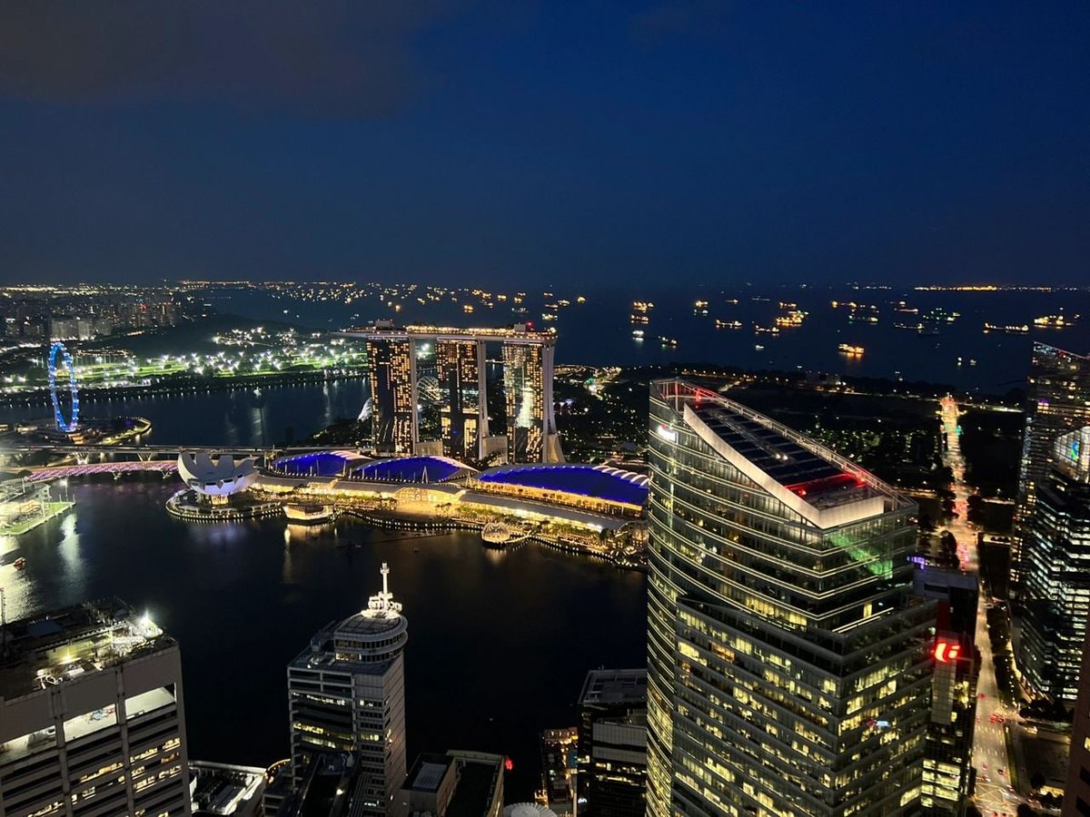 Singapore at night