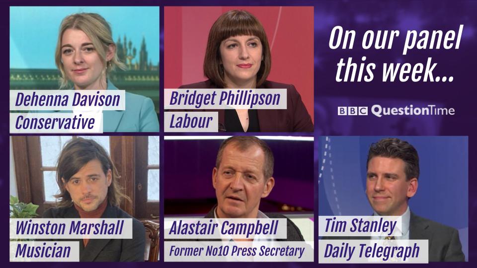GuidoFawkes's tweet photo. Who’s on Question Time Tonight? #BBCQT https://t.co/olSBcIHFhl https://t.co/qiEtl3CEaK