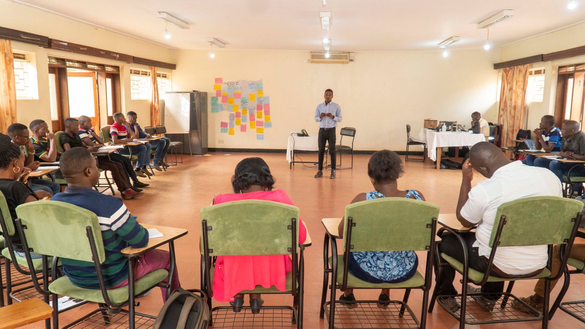 unyfa1's tweet photo. We wrapped up our 1st preparation/information workshop. Shaffic &amp; David, #IYFEP alumni, shared their experiences. They discussed what farmers should expect in Germany as well as the cultural diversity. https://t.co/9sMSZK8GKX