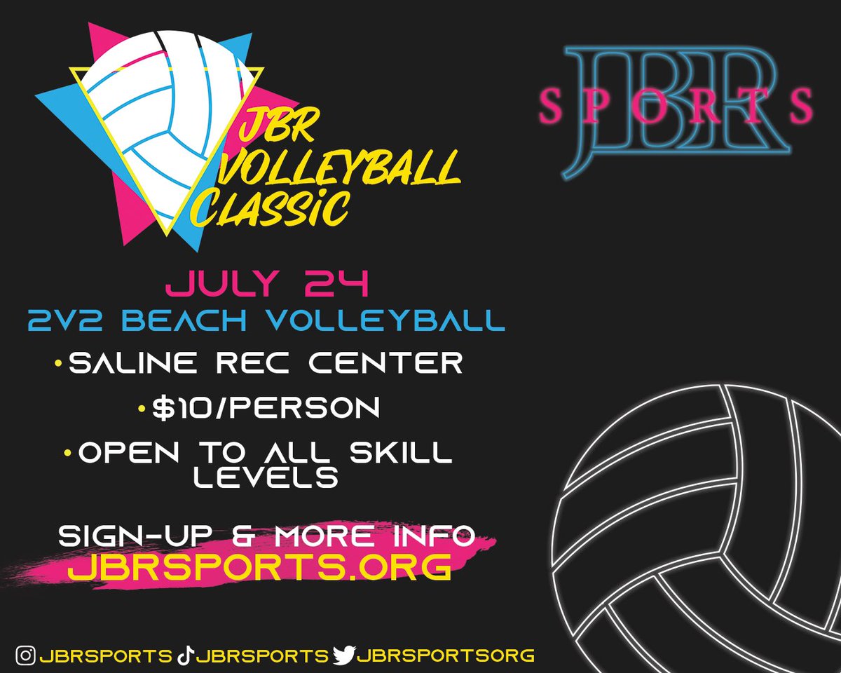 Sign-ups are LIVE under the events tab on our website!! Join now!!

jbrsports.org/jbr-volleyball…