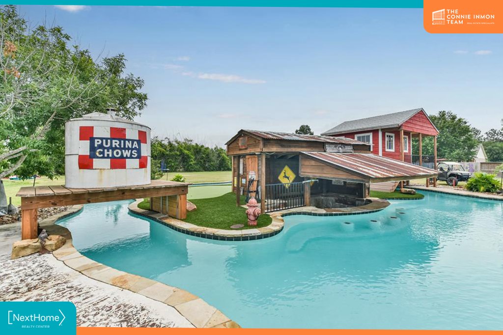 csinmon1's tweet photo. This property is just SO MUCH FUN! There's a lazy river with a swim-up bar, multiple structures made for gathering and relaxing, so much space, and personality to spare. Truly a one-of-a-kind listing.
See More: https://t.co/ts48QVaMAD
#nexthomerealtycenter #cypresstx #realtor https://t.co/cCRp0TSNFy