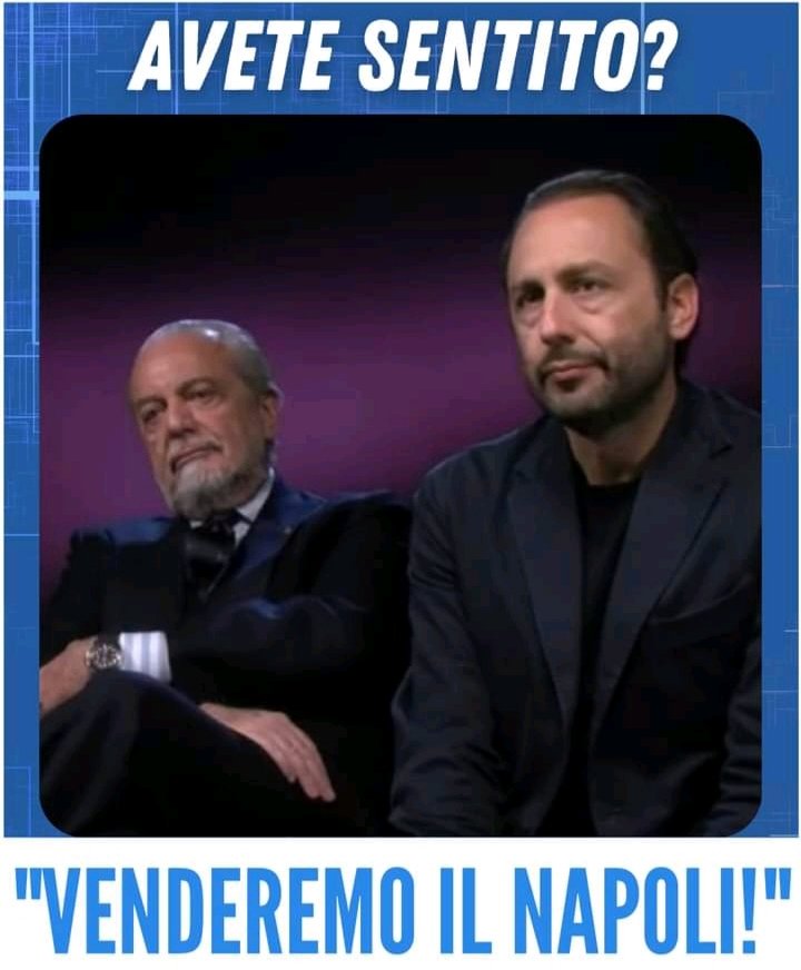 AngeloCriscio's tweet photo. Il patron spiazza tutti! 😱

LE PAROLE 👉 https://t.co/OuyigrlSpB https://t.co/CaPyJZotab