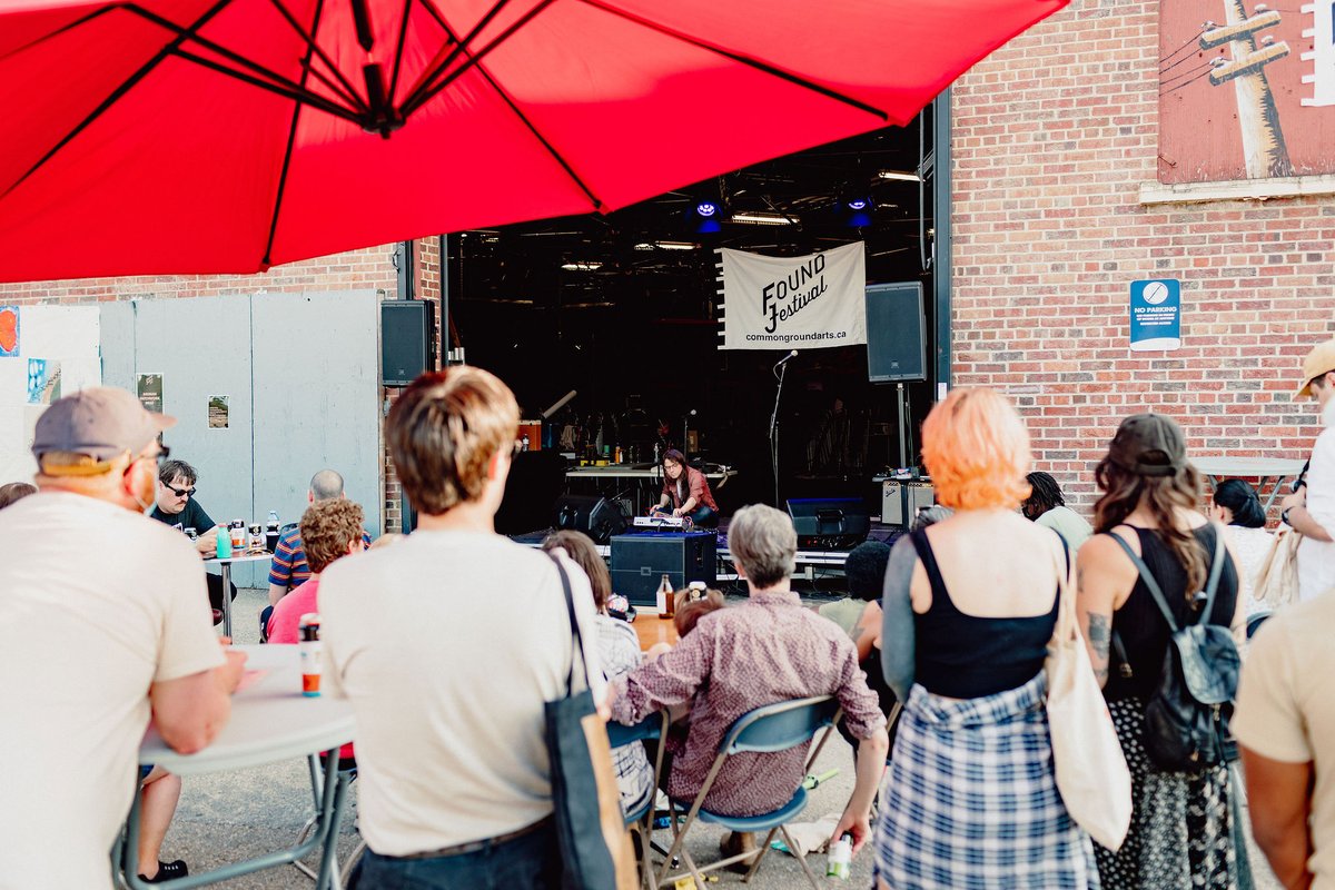 Common Ground Arts (@commongroundart) on Twitter photo It's opening night for Found Festival! 🎉🎉🎉
Join us for an opening party with performances from Dana Clementine, <a href="/ThouArtHere/">Thou Art Here Theatre</a>, Ryan "Some Sum" Summers, and more.
commongroundarts.ca/found/event/fo… It's opening night for Found Festival! 🎉🎉🎉
Join us for an opening party with performances from Dana Clementine, <a href="/ThouArtHere/">Thou Art Here Theatre</a>, Ryan "Some Sum" Summers, and more.
commongroundarts.ca/found/event/fo…