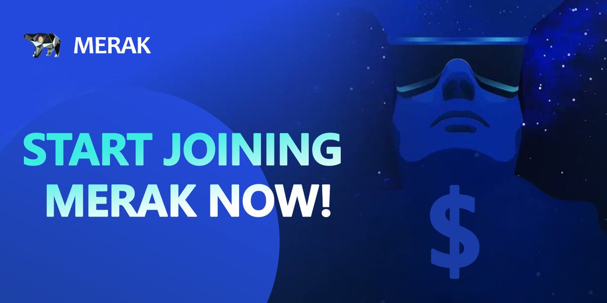 MERAK_Global's tweet photo. Start joining Merak now! https://t.co/Z5bdusQG0Y