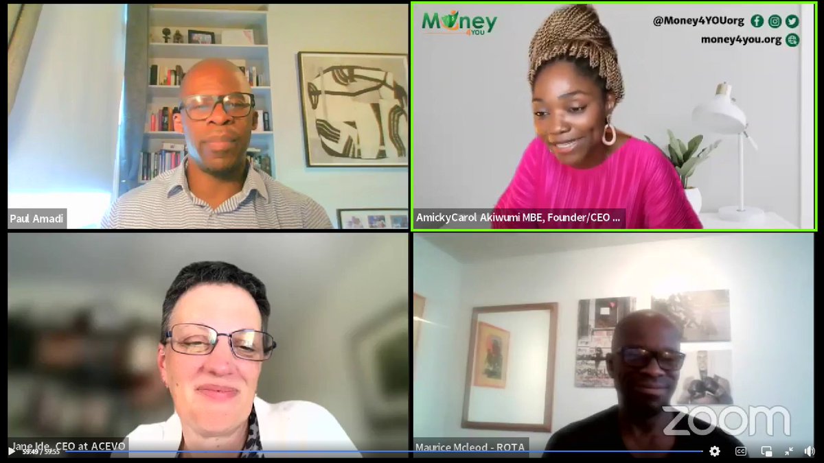 TheAVOCADOFdn's tweet photo. What an insightful fireside chat!! Thanks to our panellists, Jane Ide OBE, Paul Amadi MBE and Maurice Mcleod for such an excellent discussion with so many thoughtful contributions!

https://t.co/HSLafwcGUC

#OperationTransparency #WorldChangers #CharityData #DiversityData https://t.co/q3uLZQvXtD