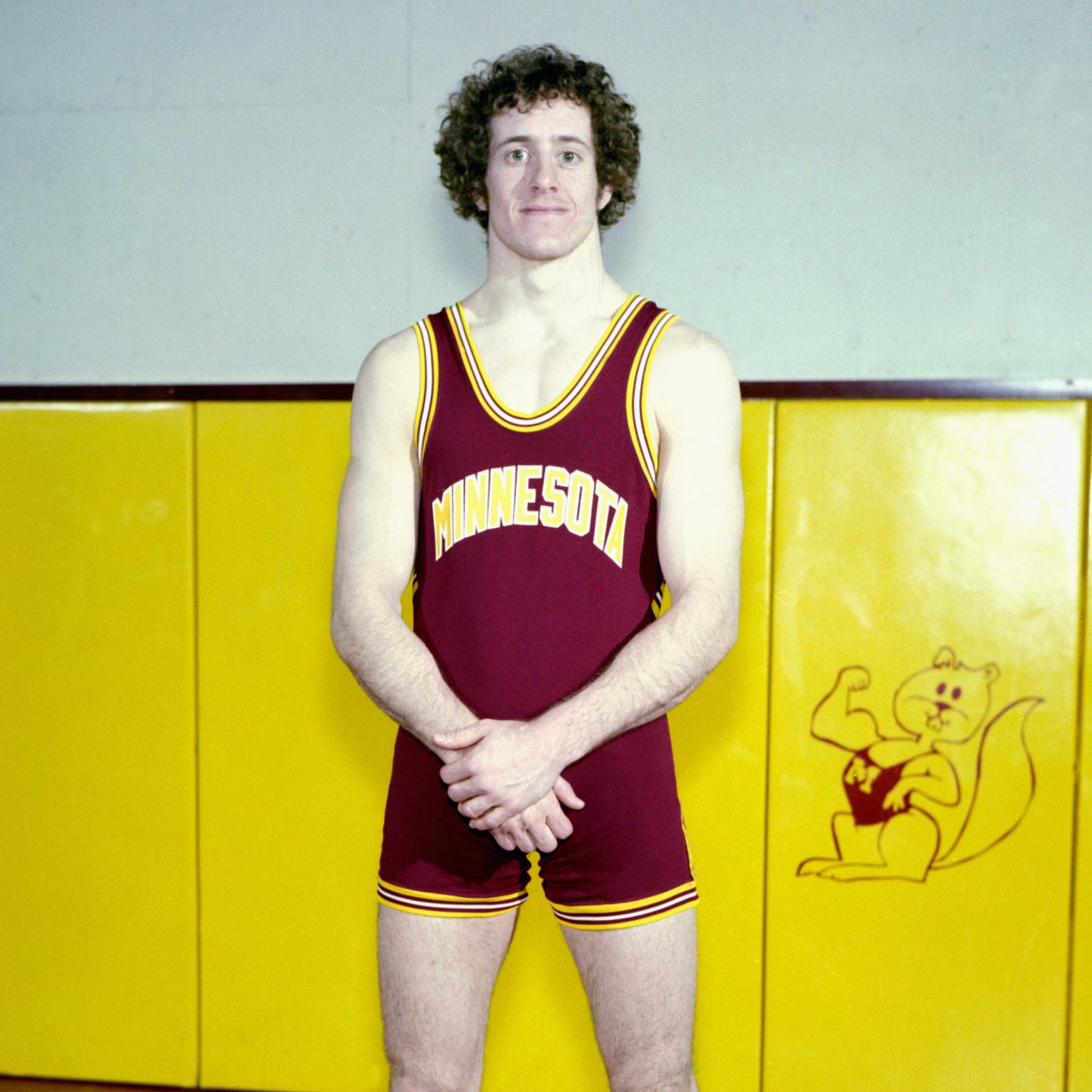 GopherSports's tweet photo. A whole lot of winning got done when @GopherWrestling strapped these singlets up! 〽️😤
#ThrowbackThreads https://t.co/Z0tWB8zlkT