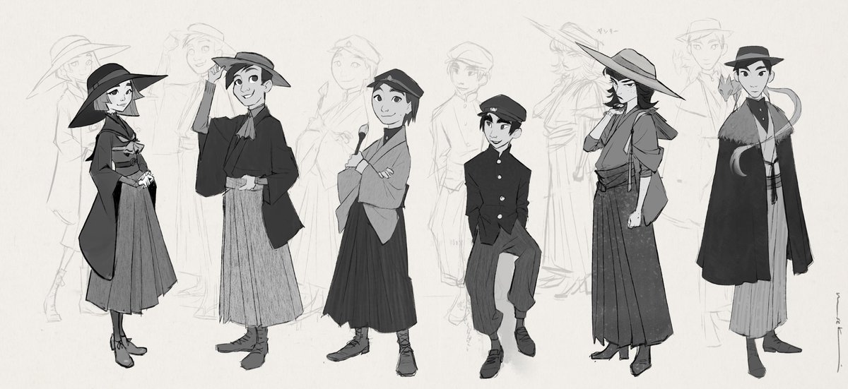 Some classmates for my Majo project 👐