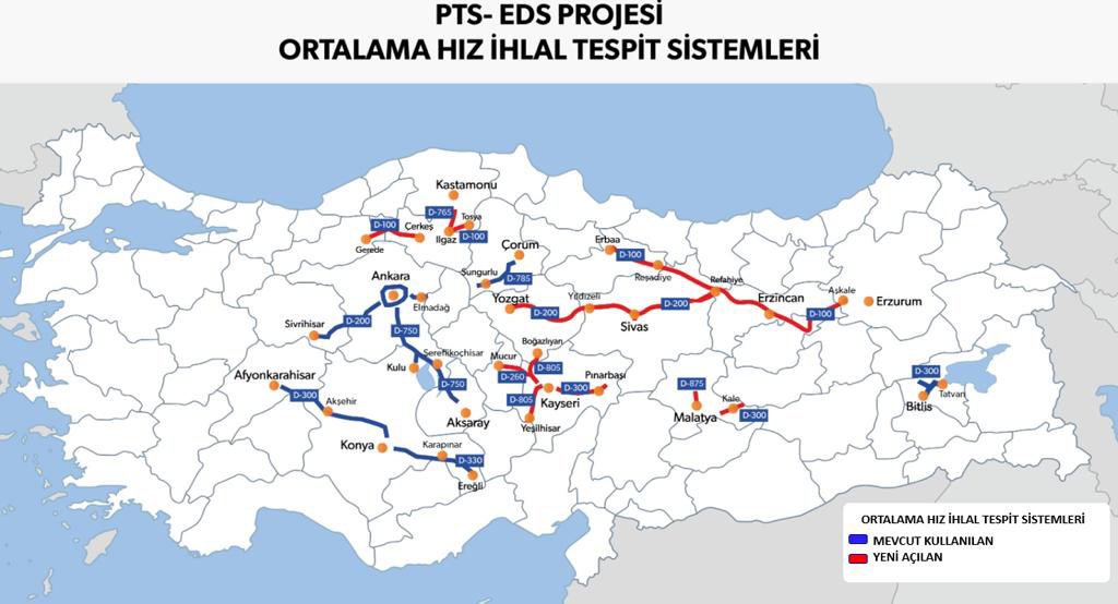 Amasya Bolu Çankırı Erzincan Erzurum Kastamonu Kayseri Kırşehir