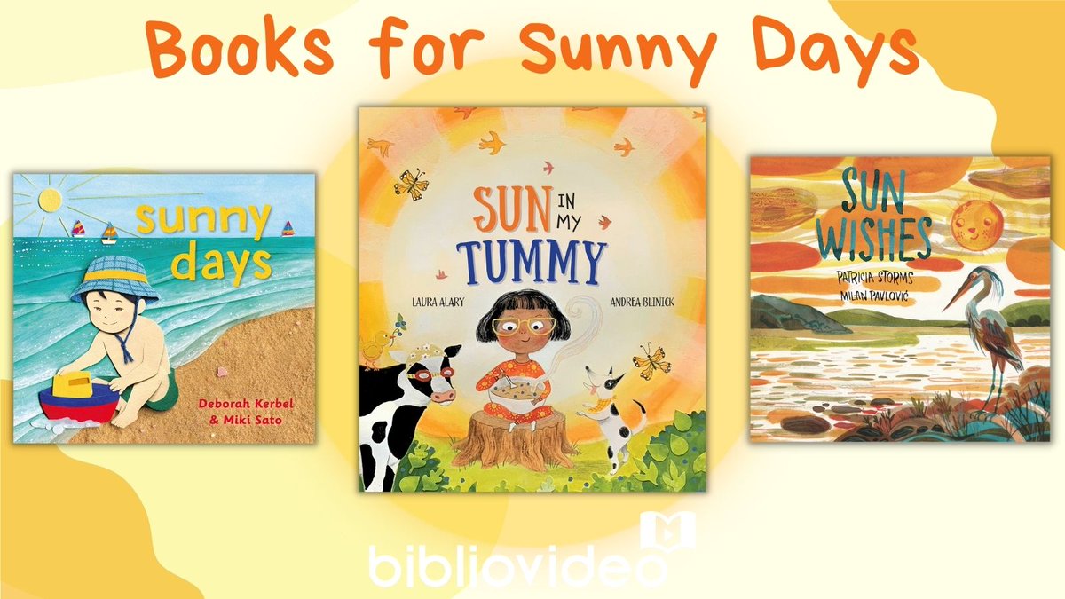 These books are perfect for a sunny day! 🌞