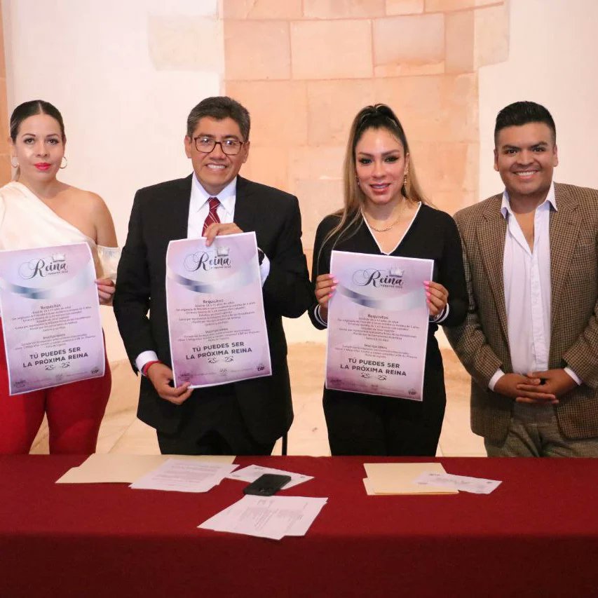 Saul_MonrealA's tweet photo. Hoy dimos a conocer la convocatoria para la elección de reina de la Feria Nacional de Fresnillo (Fenafre) 2022 en el marco del 468 aniversario. Agradezco a mi esposa Lupita Pérez Vázquez por el gran trabajo y esfuerzo para que Fresnillo tenga una feria digna.
#Fenafre https://t.co/tYB6ano8L0