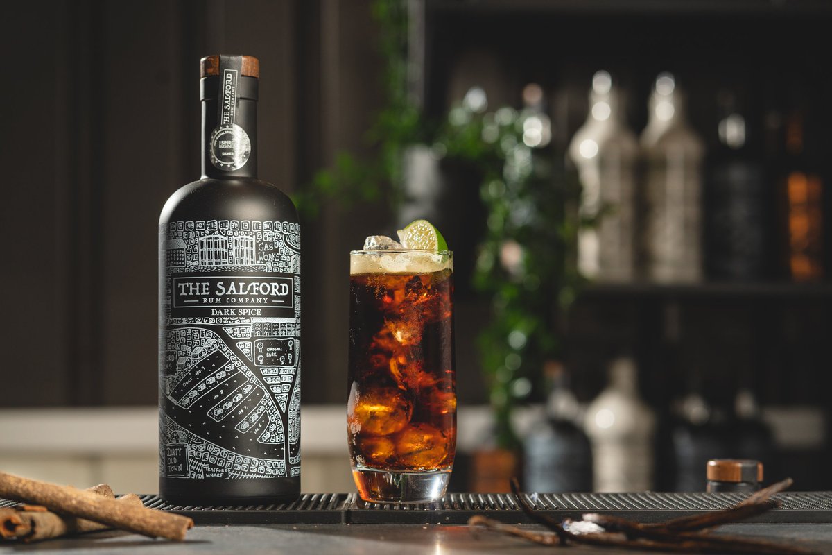 Sometimes simple just works...

Salford Rum, Coke, Lime, Ice 🥃