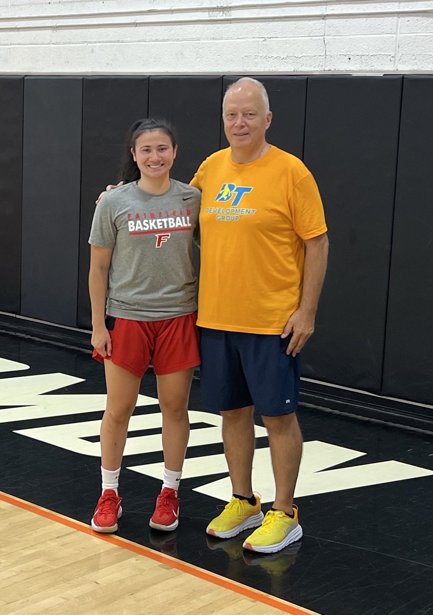 DevelopmentBt's tweet image. Had a chance to work out Fairfield guard and ex-camper and CHHS player, Anna Eng, the last two days! She's a player - tough, smart, and detailed. Anna is going to have a wonderful next four years in the MAAC!
