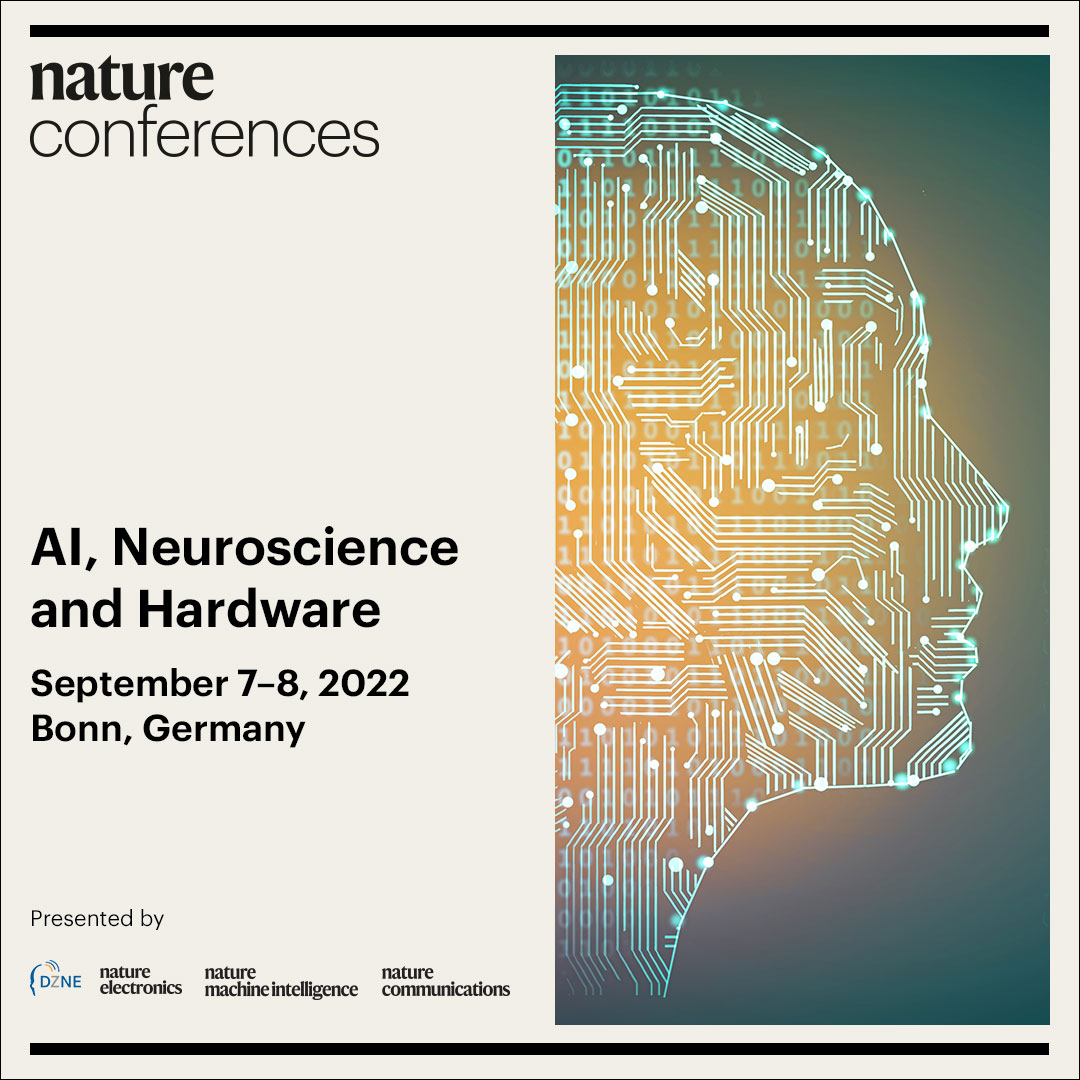 NatureConf's tweet photo. #NatconfAIπ§ | Abstract deadline: July 23
https://t.co/hVEKLUmgk3
#ArtificialIntelligence #Neuroscience #Neurallinks
@DZNE_de @NatMachIntell @NatureNeuro @NatureElectron https://t.co/Ci2QusLzPR