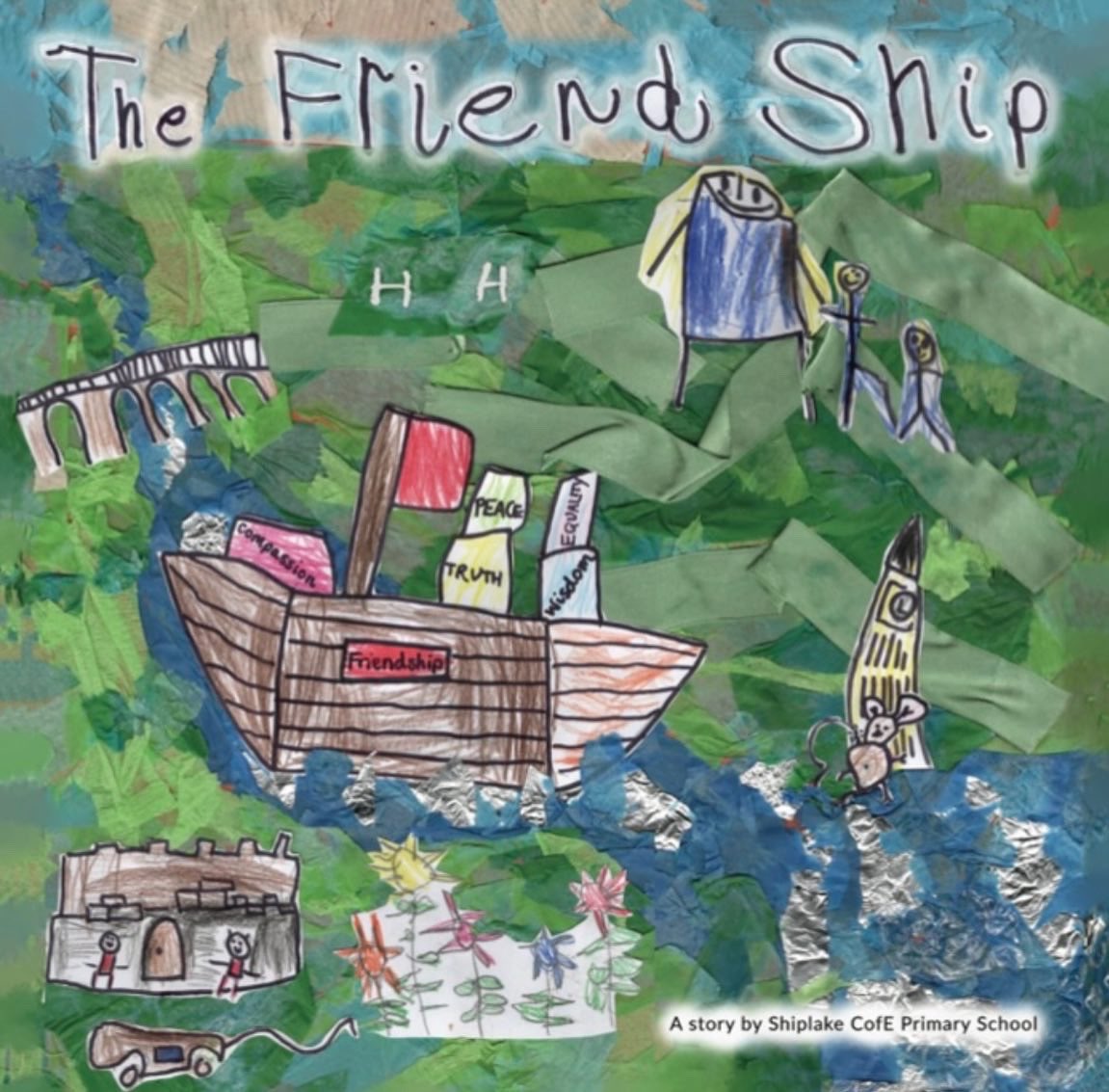 shiplakeprimary's tweet photo. A book written by the children of Shiplake Primary School! The front cover of the book is by our wonderful Reception Class.  Further thanks to Mrs Rachel McDonald for all her help bringing the book together and @beehive_illus for the amazing illustrations! https://t.co/anOrcH46O0