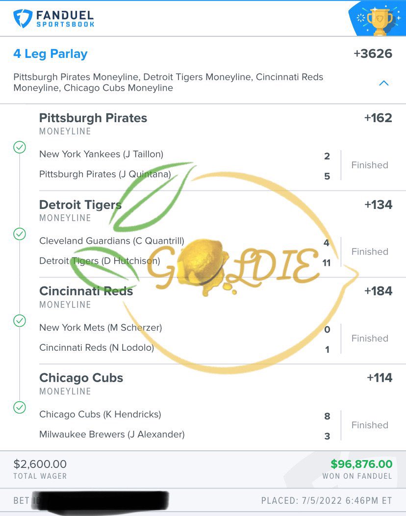 TheFundFlippers's tweet image. Interested in joining our discord, but not sure if you want to commit? We’re offering a 3 day free trial to new subscribers! Click the link below to join. launchpass.com/trust-the-proc…

#bettingtwitter #baseballpicks #GamblingTwitter #parlays #sportsbetting #TrustTheProcess