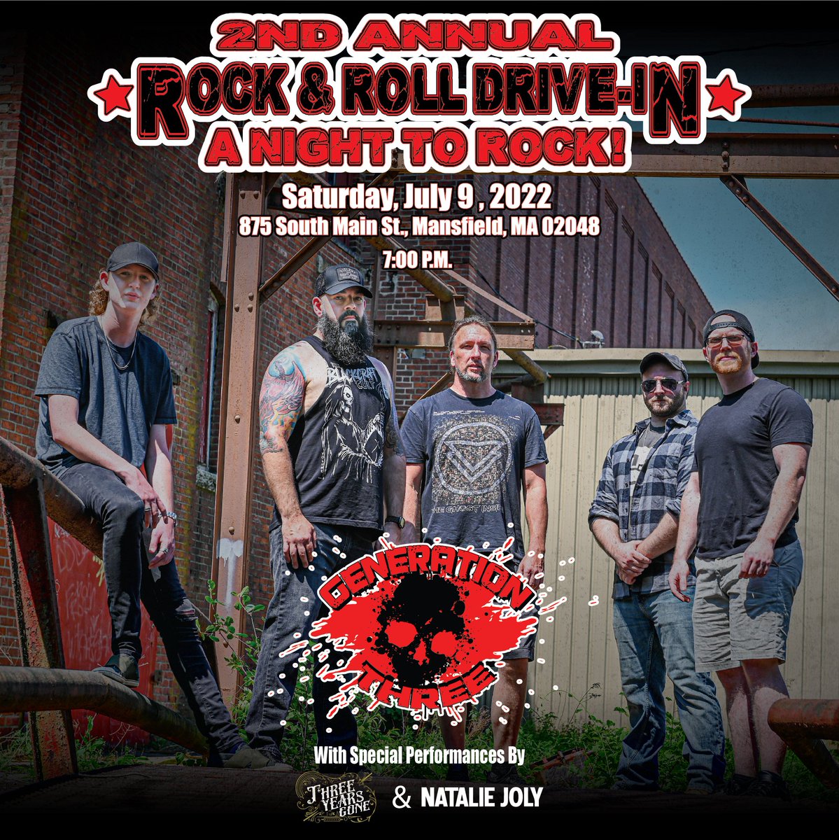 We're only two days away from our 2nd annual Rock & Roll Drive In - A Night to Rock! You're not going to want to miss out on this epic night! All proceeds from ticket sales benefit Music Drives Us and our mission to keep music in our schools. bit.ly/3PfujzT